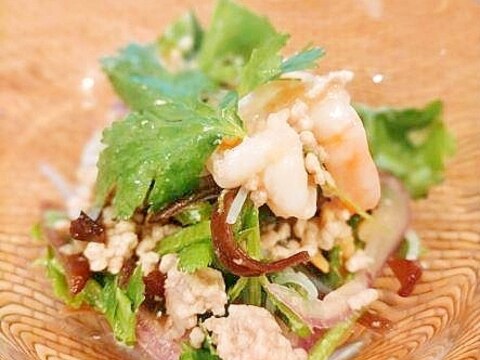 パーティにも!具沢山のヤムウンセン